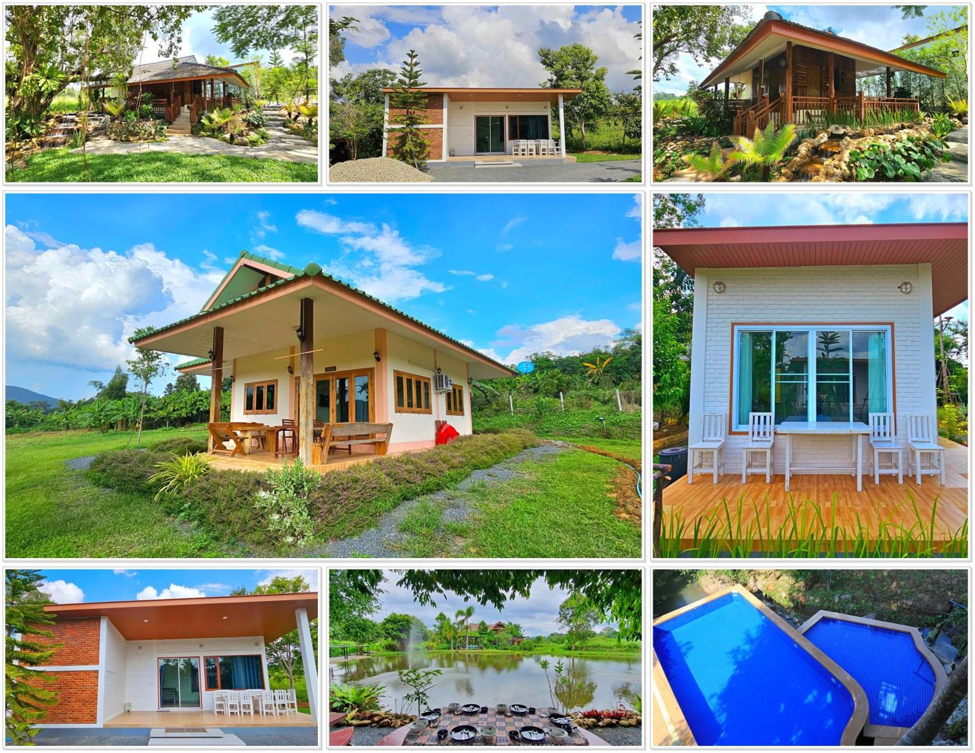 Homdoiintr Farmstay ฮ่อมดอยอินทร์ ฟาร์มสเตย์ Ban Huai Kaeo Exterior foto